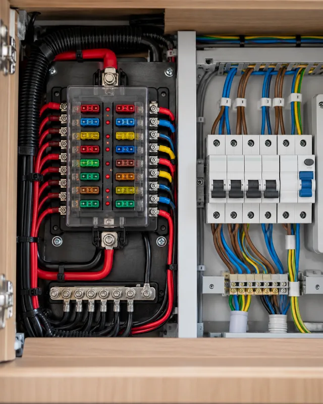 Karavanda 12 Volt ve 230 Volt Sistemleri